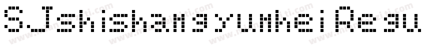 SJshishangyunhei Regular字体转换